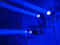 80W RGBW LED Par Light Zoom Spotlights pour Clubs-Color Beam Spot Wash Lighting