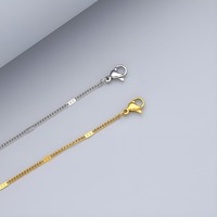 Collier chaîne en acier inoxydable poli miroir, finition latérale, pour femme, élégant, ras du cou, bijou de déclaration simple, vente en gros