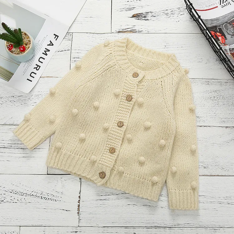 Venta al por mayor, suéter de lana personalizado de alta calidad, barato, diseño para bebé, suéter de lana para bebé