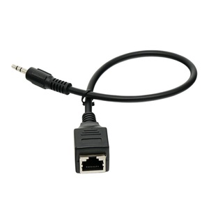 Cable adaptador de karaoke Leishi, conversión de datos macho de 3,5 mm a hembra Rj45 para sistemas de audio - Product Image 2