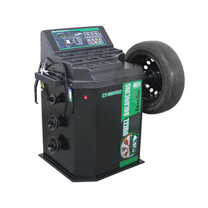 Machine d'équilibrage de roues semi-automatique China Yingkou Chentuo CT-9903H pour atelier automobile/moto, certification CE/ISO, 1,5-20 pouces - Product Image 2