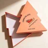 Boîte à chocolat de luxe haut de gamme 6/12 pièces, boîte en carton rigide écologique, coffret cadeau avec séparateur