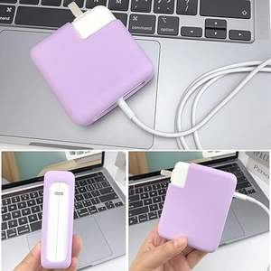 Funda Protectora de Silicona Suave para Adaptador de Corriente de 140W para <span class=keywords><strong>MacBook</strong></span> <span class=keywords><strong>Pro</strong></span> 16 Pulgadas 2024 M4 A3186 A3403 - Product Image 6
