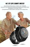 Reloj Inteligente 4G para Personas Mayores VL08S con GPS, Monitoreo de Salud, Detección de Caídas, Llamada SOS, Resistente al Agua IP67, Monitor de Sueño, Tarjeta SIM
