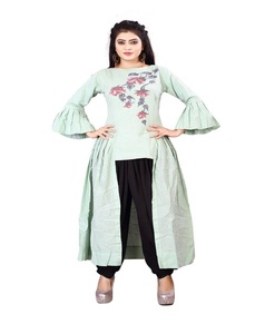 Women's Rayon Weaving Indian Style In-Stock Kurti for Wedding - Product Image 4
