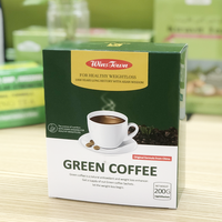 Marque privée 100% naturelle pour la poudre de café vert pour adultes