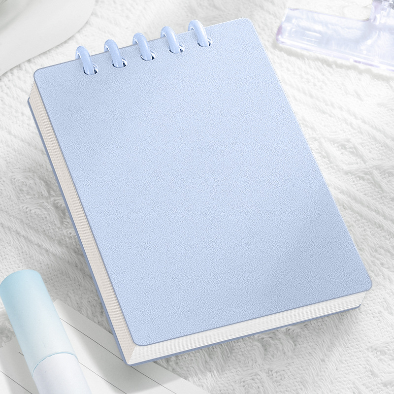 vertical flip sky blue 80 sheets/160 pages