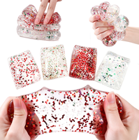 Coussin à paillettes multicolores, jouet anti-stress à rebond lent, souple et compressible, pour récompenses en classe