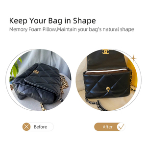 Bolsa sedosa Almohada Bolso de lujo Tote <span class=keywords><strong>Memory</strong></span> Foam Shaper Insert 14/18/22/26 Picotin Monedero Almohada Corte personalizado Espuma Plástico - Product Image 5