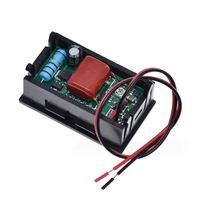 Mini Voltímetro Digital AC 70V-500V, Medidor de Voltaje de Panel con Pantalla LED de 2 Cables