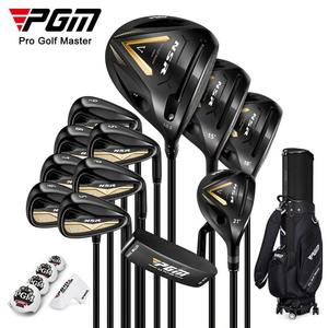 पीजीएम एमटीजी056 एनएसआर 5 दाएँ हाथ के हाई-एंड उन्नत पुरुष गोल्फ क्लब यात्रा गोल्फ बैग के साथ पूरा सेट - Product Image 1
