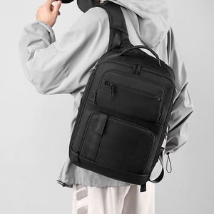 Custom logo Design Fashion Business Travel Bag Wholesale Waterproof Oxford Multi Pocket Usb Port Laptop <b>Backpack</b> - Product Image 6