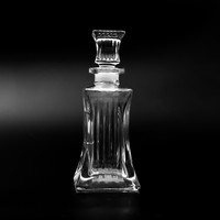 Flacons en verre transparent pour diffuseur d'arômes, huile de parfum Oud Attar, 150 ml, 200 ml, 250 ml, 450 ml, style arabe Dubaï