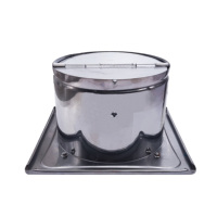 Ventilateur électrique silencieux de ventilation d'admission de tuyau de surpression de conduit d'acier inoxydable