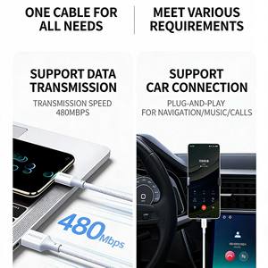 Câble de charge rapide et de synchronisation de données UGREEN 6A USB-A vers USB-C avec nylon tressé, prise en charge PD 100W - Product Image 2