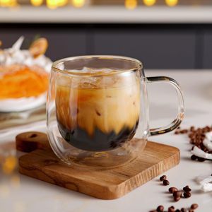 Vente en gros de tasses à café à poignée tasses à <span class=keywords><strong>expresso</strong></span> tasses en <span class=keywords><strong>verre</strong></span> à <span class=keywords><strong>double</strong></span> <span class=keywords><strong>paroi</strong></span> <span class=keywords><strong>verre</strong></span> transparent fête classique <span class=keywords><strong>verre</strong></span> à haute teneur en borosilicate - Product Image 3