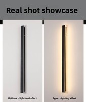 Salon Couloir Éclairage Lumières Modernes Longue Bande Minimaliste Led Appliques Extérieures