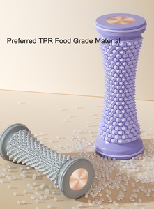 カスタムロゴポータブルレッグフットウエストカーフネックアームヘッドマッサージャーヨガボディマッサージローラー筋肉回復鎮痛 - Product Image 5