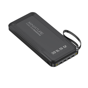 Batterie externe <span class=keywords><strong>portable</strong></span> pour téléphone <span class=keywords><strong>portable</strong></span> <span class=keywords><strong>avec</strong></span> câbles intégrés, chargeur <span class=keywords><strong>portable</strong></span> pour téléphones mobiles, Powerbank 22,5W 10000mAh - Product Image 5