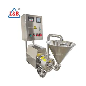 In-line high shear emulsifier/homogenizer/mixer milk mixing pump