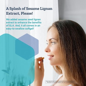 Huid Haar Nagels En Gezamenlijke Ondersteuning Mega Gla <span class=keywords><strong>Gamma</strong></span>-Linoleenzuur Uit Borage Olie <span class=keywords><strong>Gamma</strong></span> Linoleenzuur - Product Image 4
