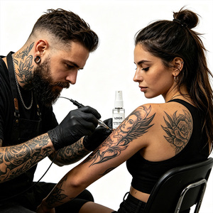 Elite Professional Tattoo Balm, Multiple Capacity & <b>Weight</b>, Custom Brand Logo Tattoo Care Balm for Tattoo Centers & Cosmetology - Product Image 4