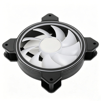 Ventilateur de refroidissement pour PC à flux d'air axial de haute qualité, ventilateur RGB pour boîtier d'ordinateur, ventilateur RGB pour jeux sur ordinateur de 120 mm