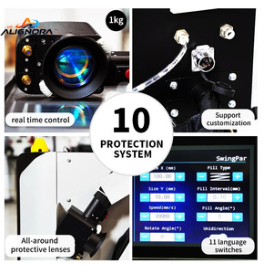 Machine de nettoyage laser portable à impulsions à prix d'usine pour la rouille métallique, l'oxydation, la peinture automobile et le bois 300W 200W 100W 50W - Product Image 5