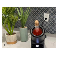 Refroidisseur de bouteille unique cadeau de qualité supérieure refroidisseur de vin de table sur pied