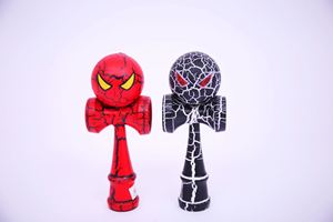 Juguete Kendama de 6 cm de Venta Caliente Transfronteriza, Juguete Educativo Japonés de Madera con Diseño Completo de Spider-Man - Product Image 5