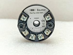 Transmetteur de température à montage sur tête Baumer FlexTop 2202, haute précision, convertisseur de signal programmable, RTD ODM IP64 24VDC - Product Image 5