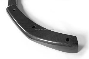 Pare-chocs de voiture en fibre de carbone sèche 09-12 pour Audi <span class=keywords><strong>A4</strong></span> <span class=keywords><strong>B8</strong></span> Lèvres avant en fibre de carbone - Product Image 6