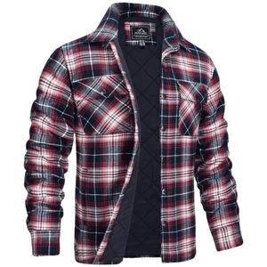 Articolo di Punta Abbigliamento <span class=keywords><strong>Invernale</strong></span> da Uomo Nuova Elegante <span class=keywords><strong>Camicia</strong></span> di Flanella a Quadri da Uomo <span class=keywords><strong>Giacca</strong></span> Cappotto Pesante Foderata in Flanella per l'Inverno - Product Image 5