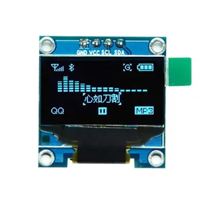 0.96 Inch Iic Seriële Wit/Blauw/Geel-Blauw Oled Display Module 128X64 I2C SSD1315 12864 Lcd-scherm board 0.96"