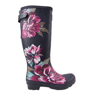Bottes <span class=keywords><strong>de</strong></span> <span class=keywords><strong>pluie</strong></span> Sexy en caoutchouc naturel pour <span class=keywords><strong>femme</strong></span>, imprimé personnalisé <span class=keywords><strong>de</strong></span> haute qualité - Product Image 1