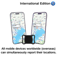 Collier de suivi GPS intelligent Elecpet pour chien et chat, contrôle par application, anti-perte, moniteur avec Bluetooth sans fil 4G Android IOS