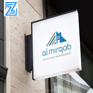 Trung Quốc Nhà Máy Trực Tiếp Tùy Chỉnh Acrylic Đầy Đủ Chiếu Sáng Quảng Trường Ánh Sáng LED Dấu Hiệu Hộp Cho Quảng Cáo Ngoài Trời Hoặc Biển Hiệu - Product Image 2