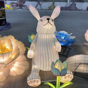 Escultura de Linterna para el Festival de Diwali y Acción de Gracias con Luces LED, Diseño Impermeable para Decoración Exterior - Product Image 2