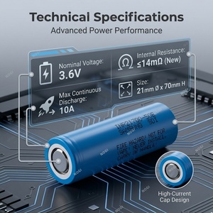 Baterai Isi Ulang Samsung NMC Silinder 3.7V 5000mAh Kapasitas Mega - Product Image 5