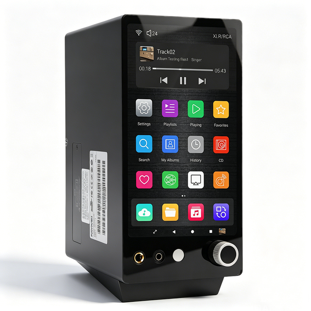 Wholesale Sample Available Hifi Music Player DMP25 Android 14 High-quality Sound Support CD Disk