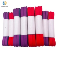 Lacets de patins à glace en polyester ciré de 8 mm avec couleurs dégradées personnalisées et logo de marque pour l'emballage