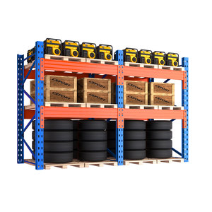 Système de rayonnage industriel robuste pour palettes en acier - Product Image 2