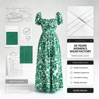 Nouvelle Robe Longue Florale Femme 2026 à Col Carré, Manches Bouffantes, Taille Smockée, Silhouette Évasée, Robe d'Été Bohème Chic ODMOEM