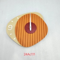 Jam Dinding Cyclops MDF Desain Mewah dengan Jarum Penunjuk, Motif Quartz Satu Sisi untuk Dekorasi Ruang Tamu dan Hadiah Terbaik 2025
