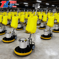 TANTU Machine à polir le sol en marbre électrique portative haute performance et durable 220V 17 pouces pour le détartrage/le décapage