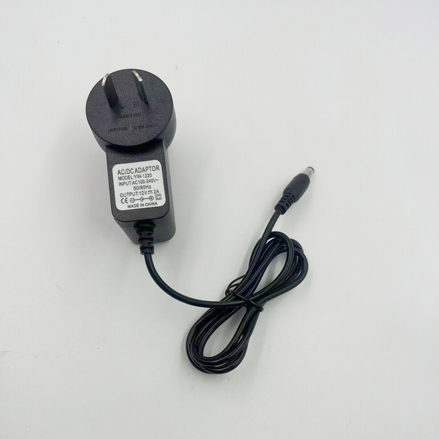 Factory Wholesale Adaptor 12v 2a AU UK Plug in Connection Switching AC to DC 24W Wall Power Adapter