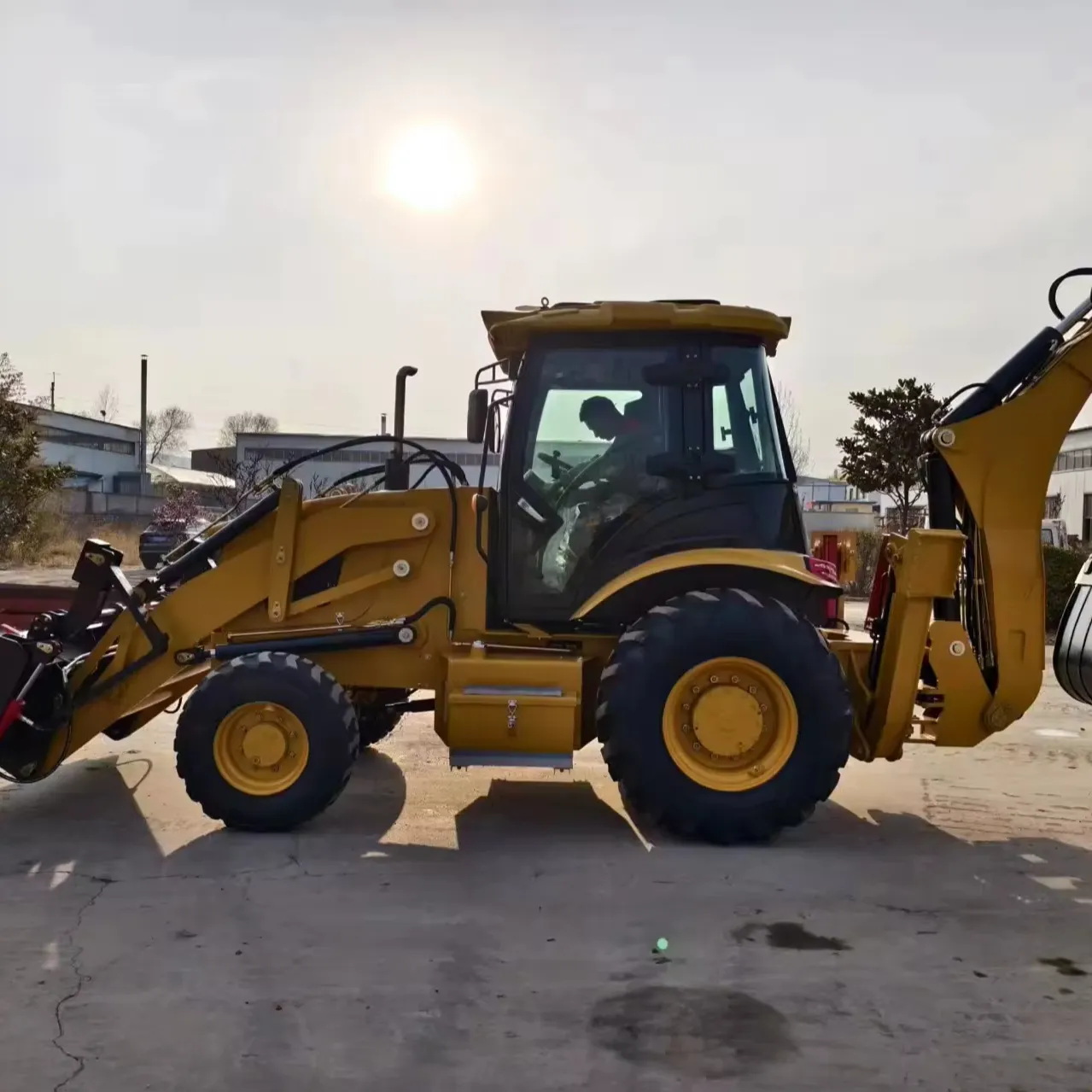 Hiệu suất tuyệt vời sử dụng JCB 3cx anh ban đầu backhoe Bánh Xe Tải Saling với giá thấp