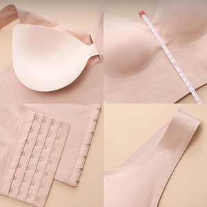 Reggiseno Plus Size da Donna all'Ingrosso, Regolabile con Sette File di Ganci, Nasconde il Grasso sulla Schiena, Spalline Larghe, Supporto Senza Cuciture in Gel - Product Image 6