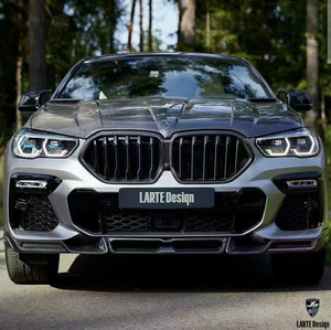 Kit Carrozzeria in Fibra di Carbonio Stile LD di Alta Qualità: Labbro Anteriore, Labbro Posteriore, Spoiler, Diffusore, Cofano e Minigonne Laterali per <span class=keywords><strong>BMW</strong></span> <span class=keywords><strong>X6</strong></span> G06 - Product Image 3