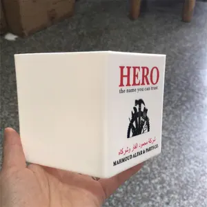 Nieuwkomers Memo Blok Kubus Notitieboxen 10*10 Cm Plakbriefjes Op Maat Met Plastic Doos